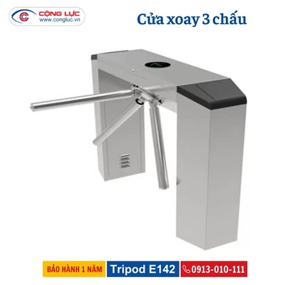Cửa Xoay 3 Chấu Tripod E142